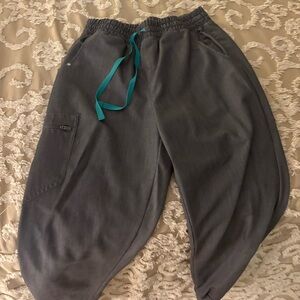 Figs Charcoal Gray Scrub Pants